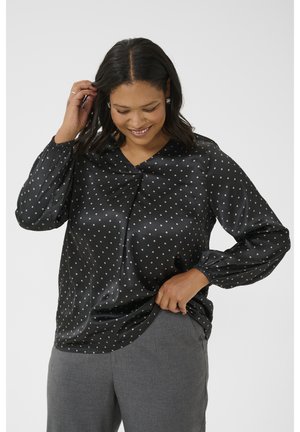 KCLENA - Blúzka - black steeple gray dot