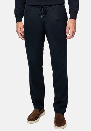 IN STRETCH - Stoffhose - navy blue