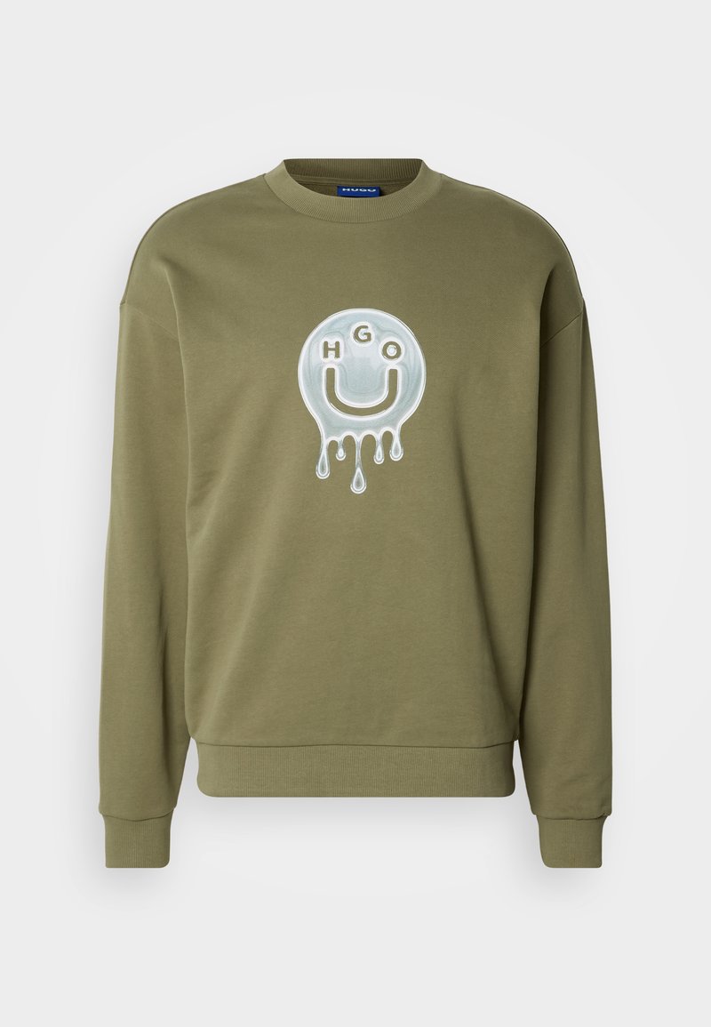 HUGO Sweater olijfgroen