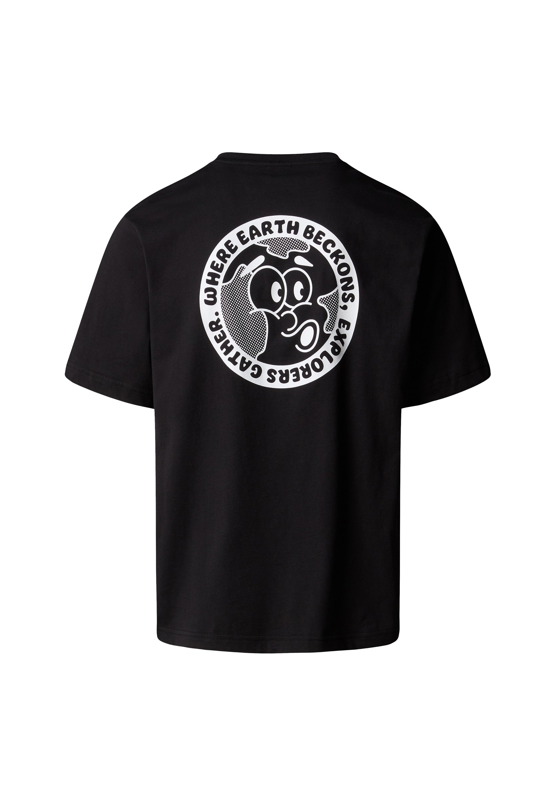【THE NOTRH FACE】 RETRO S/S R/TEE‐BLACK The North Face RETRO EARTH RELAXED - T-shirt imprimé - tnf