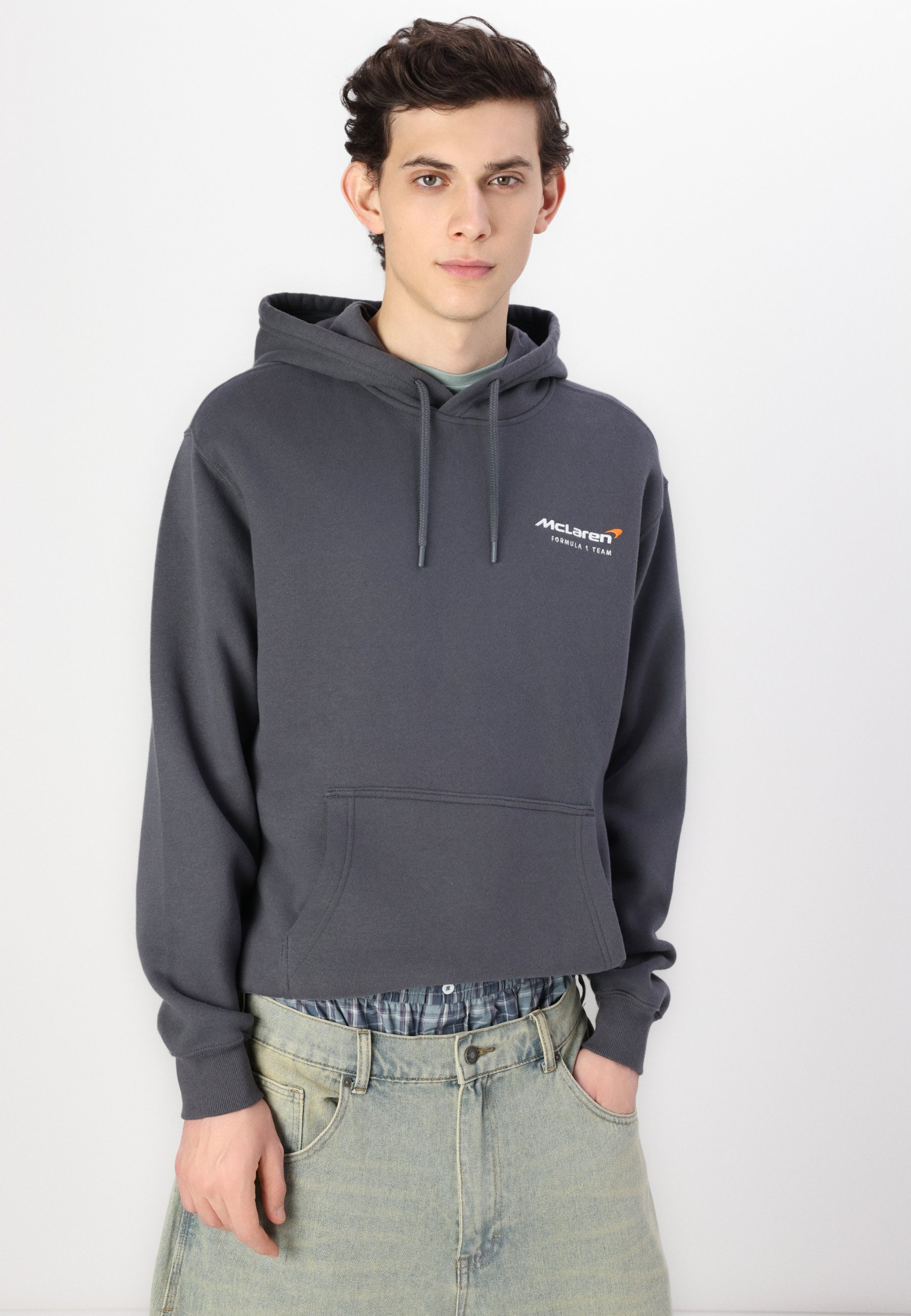 Hollister Co. Relaxed McLaren Forever Forward Graphic Hoodie Hollister Co. Relaxed McLaren Forever Forward Graphic Hoodie