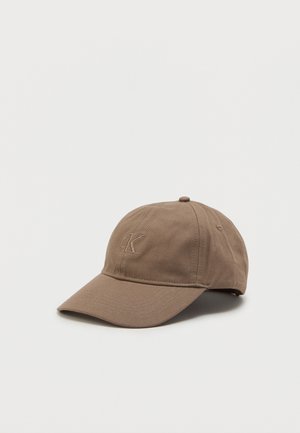 MONOGRAM EMBROIDERY BASEBALL UNISEX - Nokkmüts - desert taupe