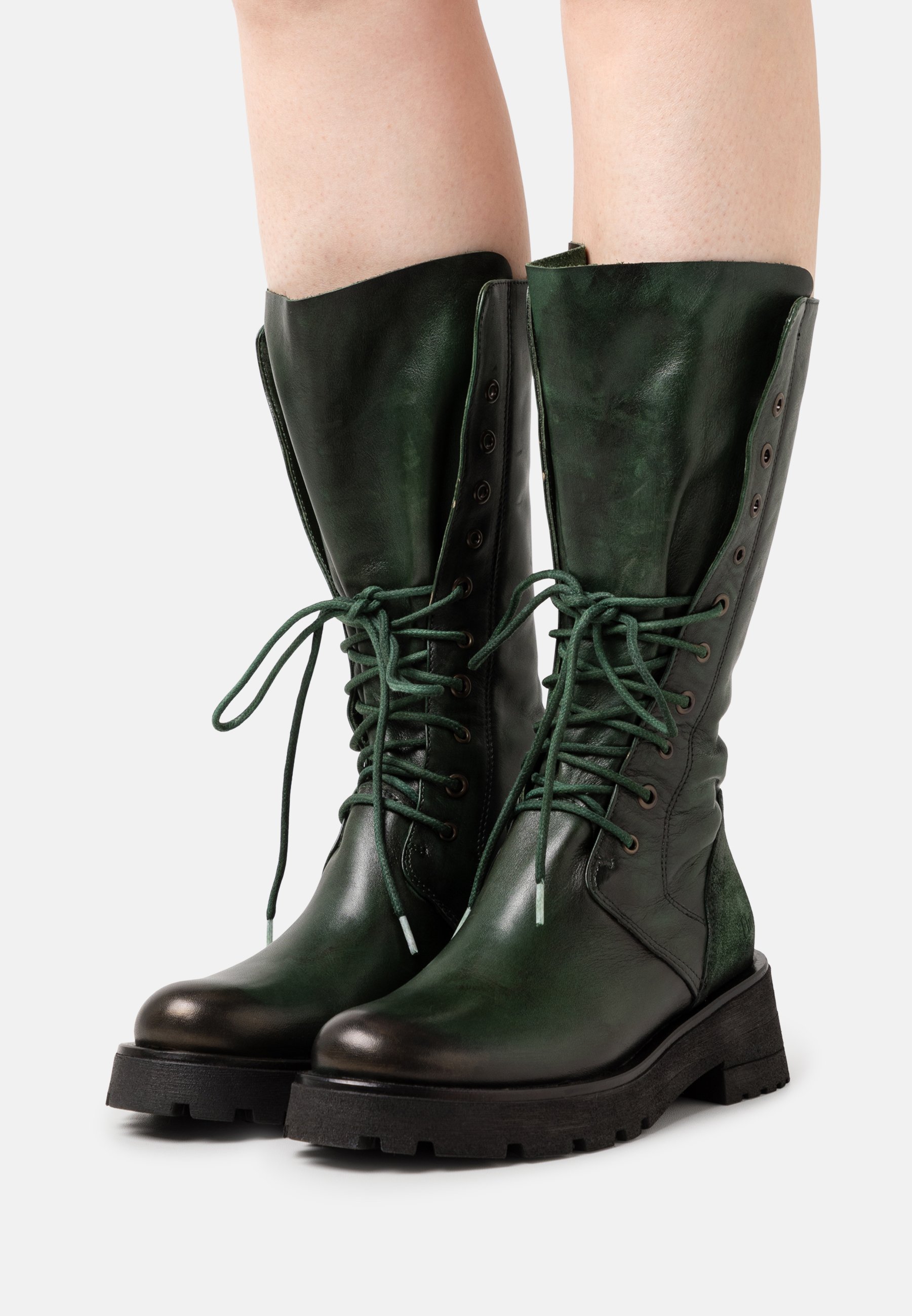 Felmini NADIR - Botas con cordones vinge/ army/verde oscuro - Zalando.es