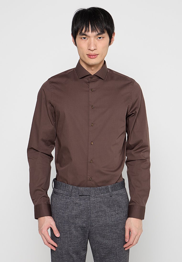 PROFUOMO Overhemd bruin PROFUOMO Overhemd bruin