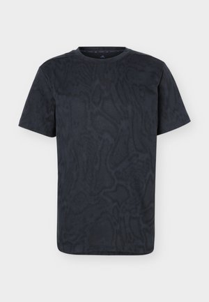 adidas Performance, D4T POWER TEE - Camiseta estampada - carbon/black