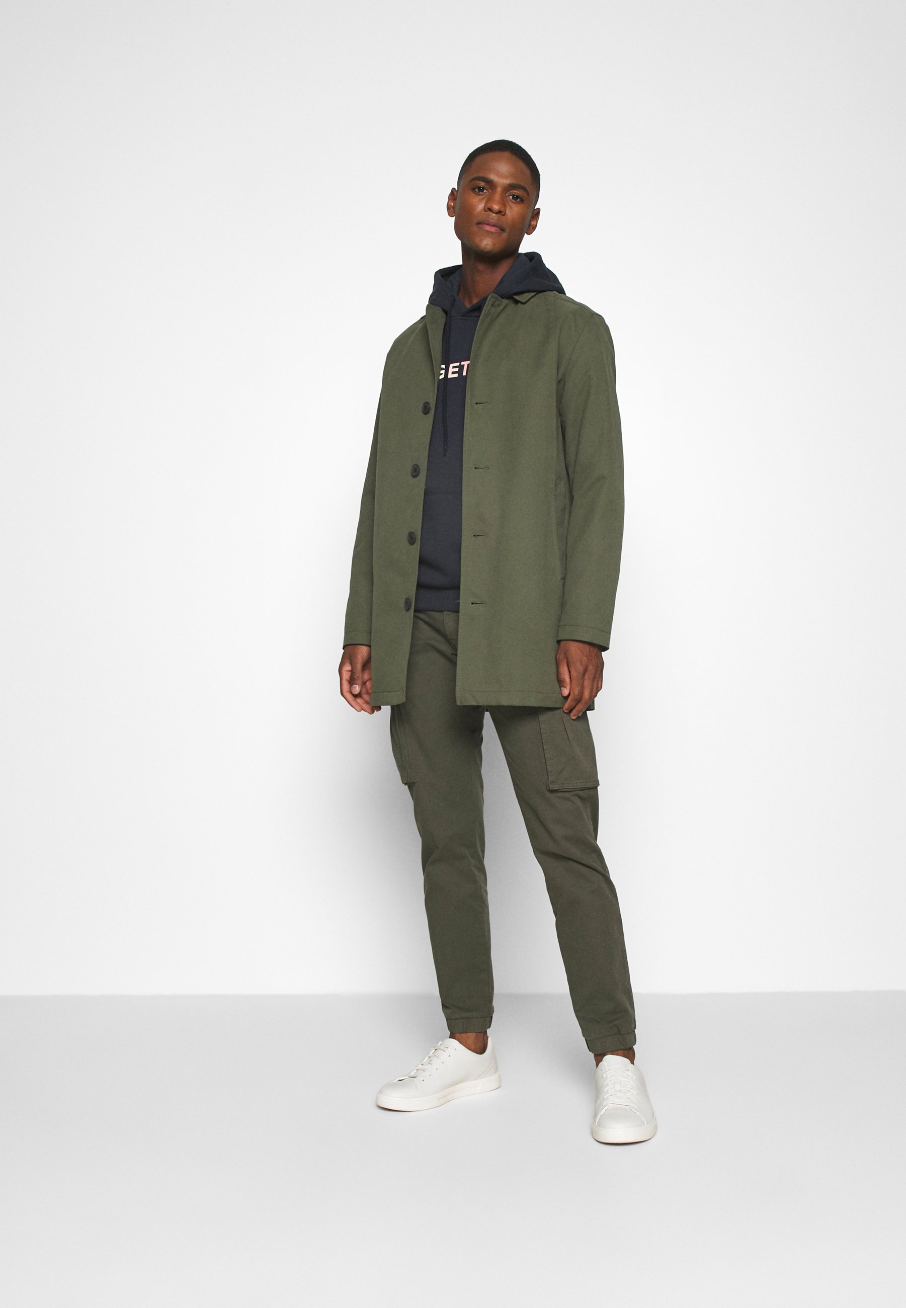 Pier One EMPATHY HOODIE - Felpa con cappuccio - dark blue/blu scuro -  Zalando.it
