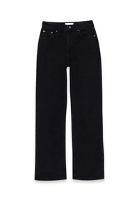 WAIST - Sirgete säärtega teksad - washed black