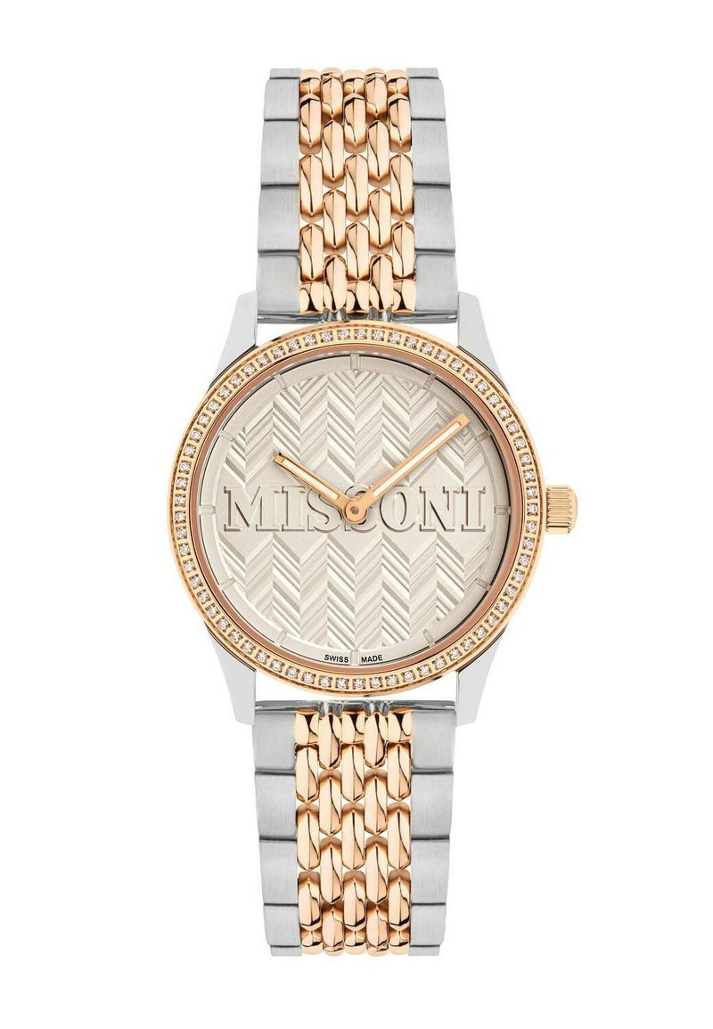 Missoni - ZICZAC LOVER  - Watch - silberfarben und roségoldfarben, Enlarge