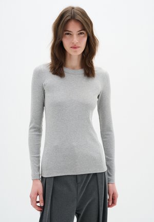 DAGNA - Langarmshirt - granite melange