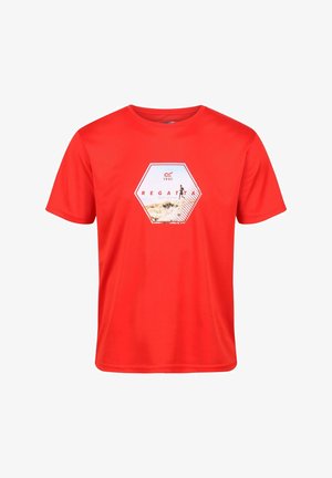 FINGAL - Print T-shirt - red
