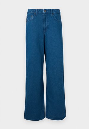 KSUPER - Široke hlačnice - dark blue