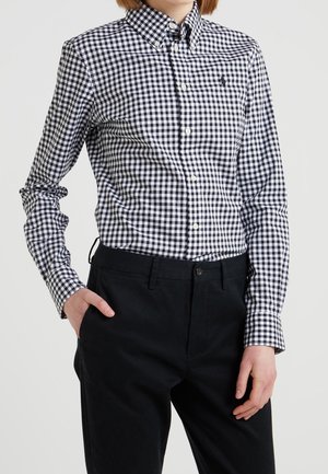 Overhemdblouse - black