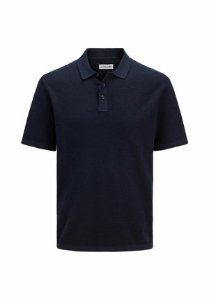 Jack & Jones, JJEGEORGE KNIT POLO SS PLS - Poloshirt - navy blazer