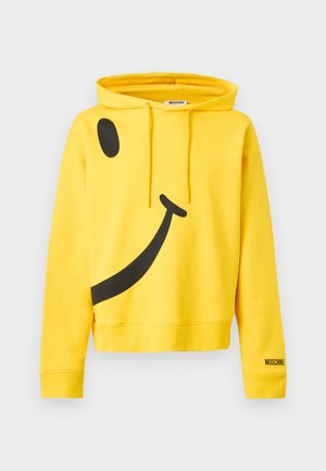 SMILEY - Sweat à capuche - giallo