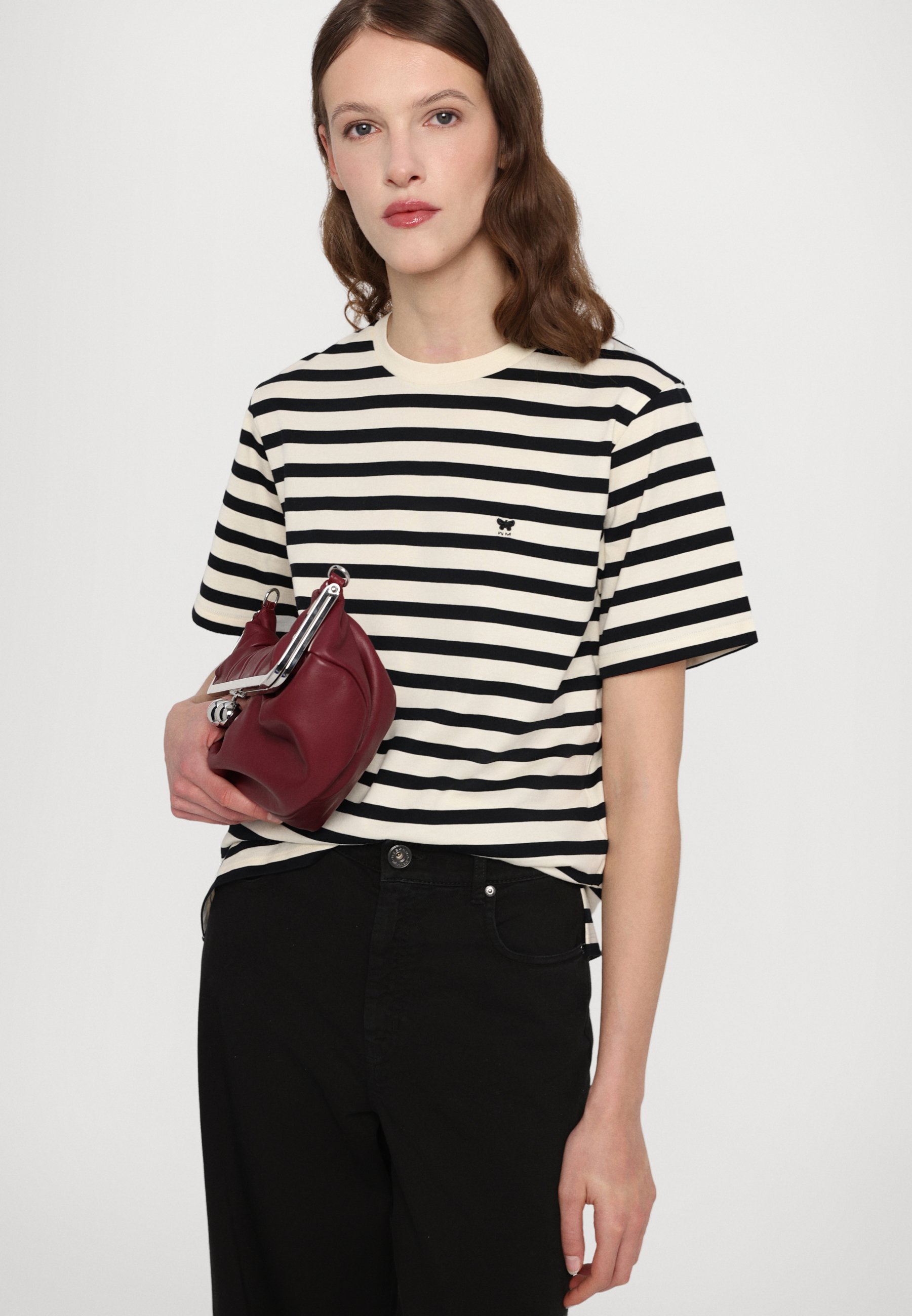 Weekend Max Mara SATRAPO - Print T-shirt - black - Zalando.ie