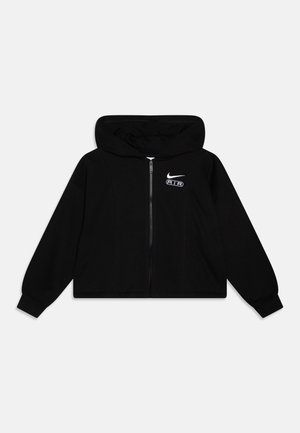 AIR - Zip-up sweatshirt - black/white