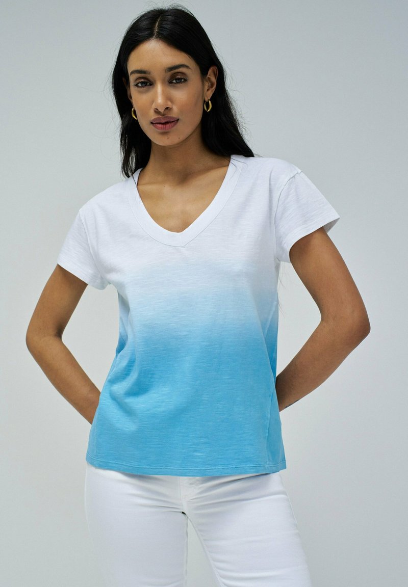 Salsa Jeans Camiseta estampada - blau