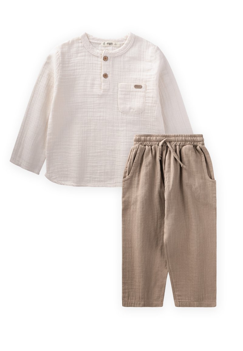 Cigit - SET - Püksid - off-white, Suurenda