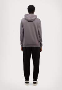 EA7 Emporio Armani FELPA - Felpa con cappuccio - volcanic glass