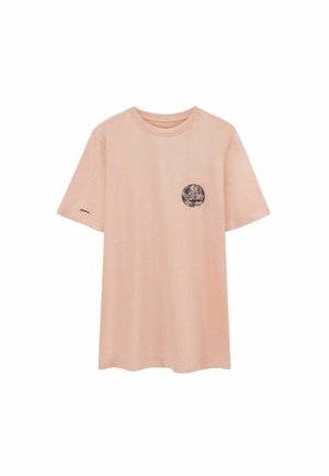 WITCHES WAVES-PEACH OG S - T-shirt z nadrukiem