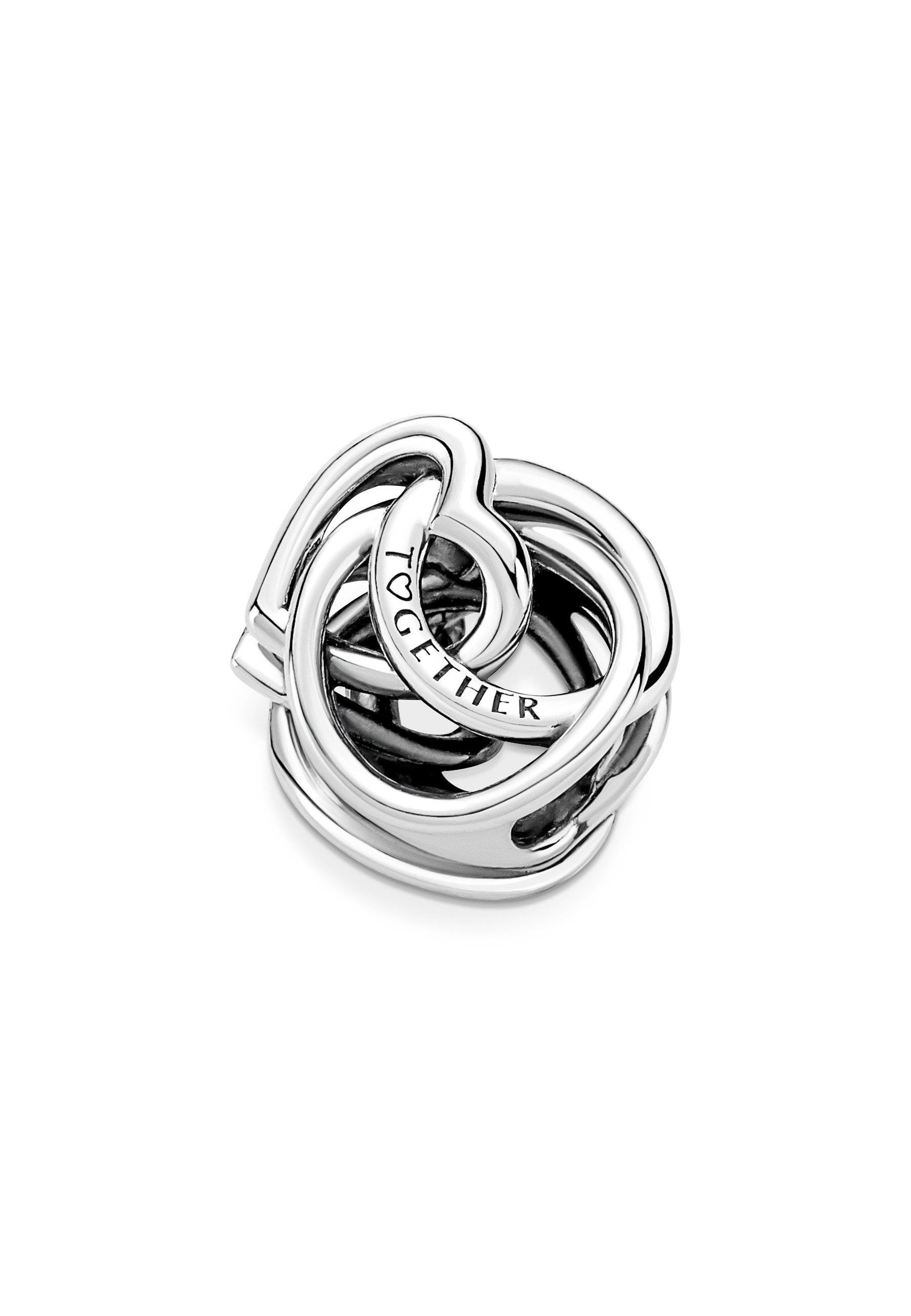 Adorno Navideño 'Always In My Heart' - Para Embarazo Y Pérdida De Bebé, Corazón Con Circonitas, Plata