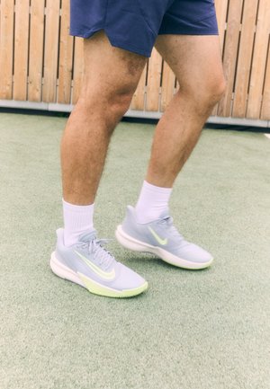 PRECISION VII - Koripallokengät - wolf grey/barely volt/phantom