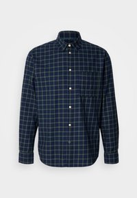 RELAXED FIT LIGHTWEIGHT CHECK SHIRT - Košile - green
