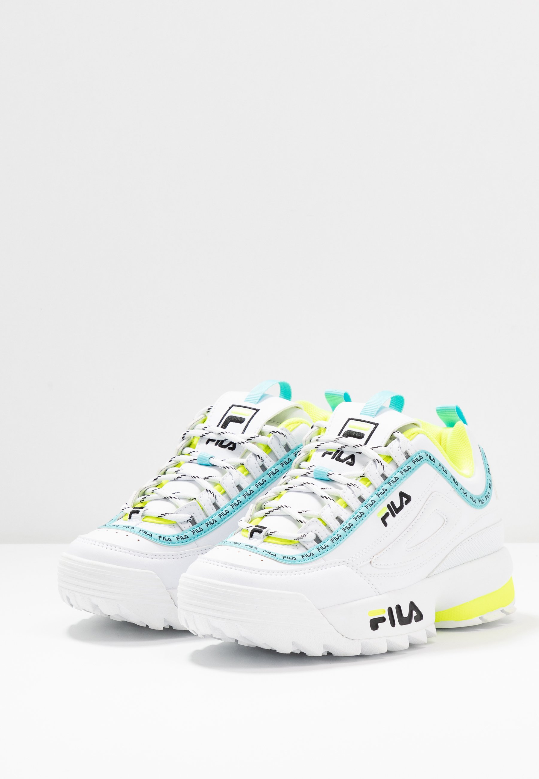 fila lime green sneakers