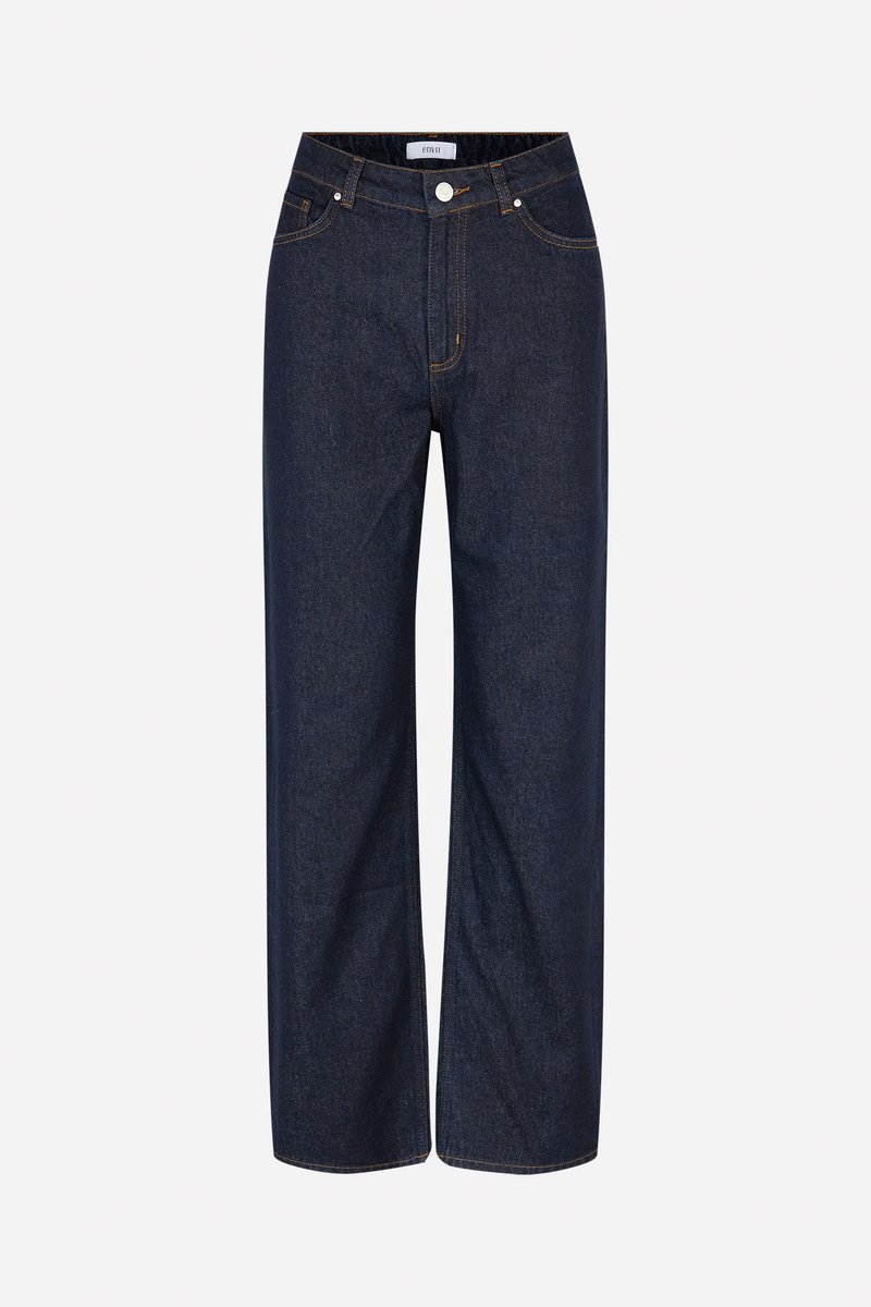 Envii Relaxed fit jeans donkerblauw denim Envii Relaxed fit jeans donkerblauw denim