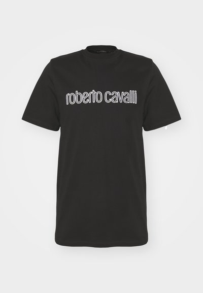 Roberto Cavalli REGULAR FIT  - T-shirt imprimé - black