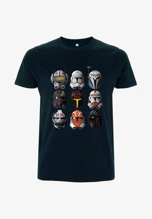 Star Wars STAR WARS CLONE WARS CLONE HELMETS - T-shirt z nadrukiem