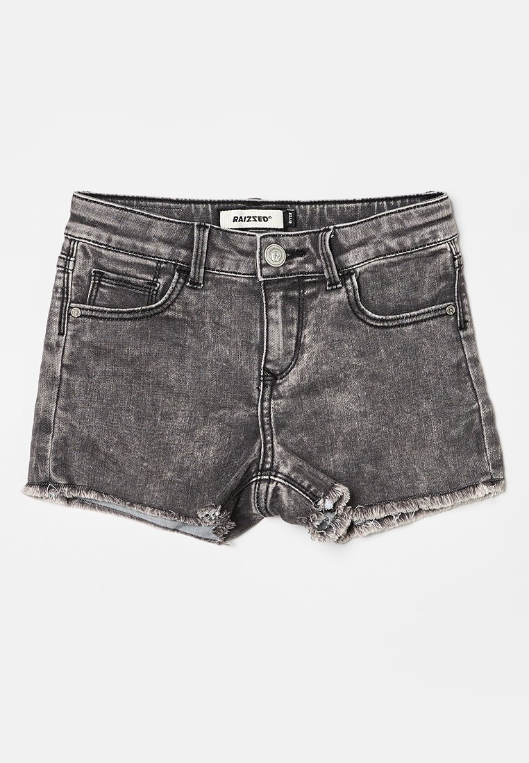 RAIZZED Jeansshort grijs
