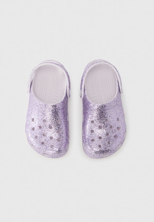 Crocs CLASSIC CHUNKY GLITTER - Mules - grape ice — foto 4