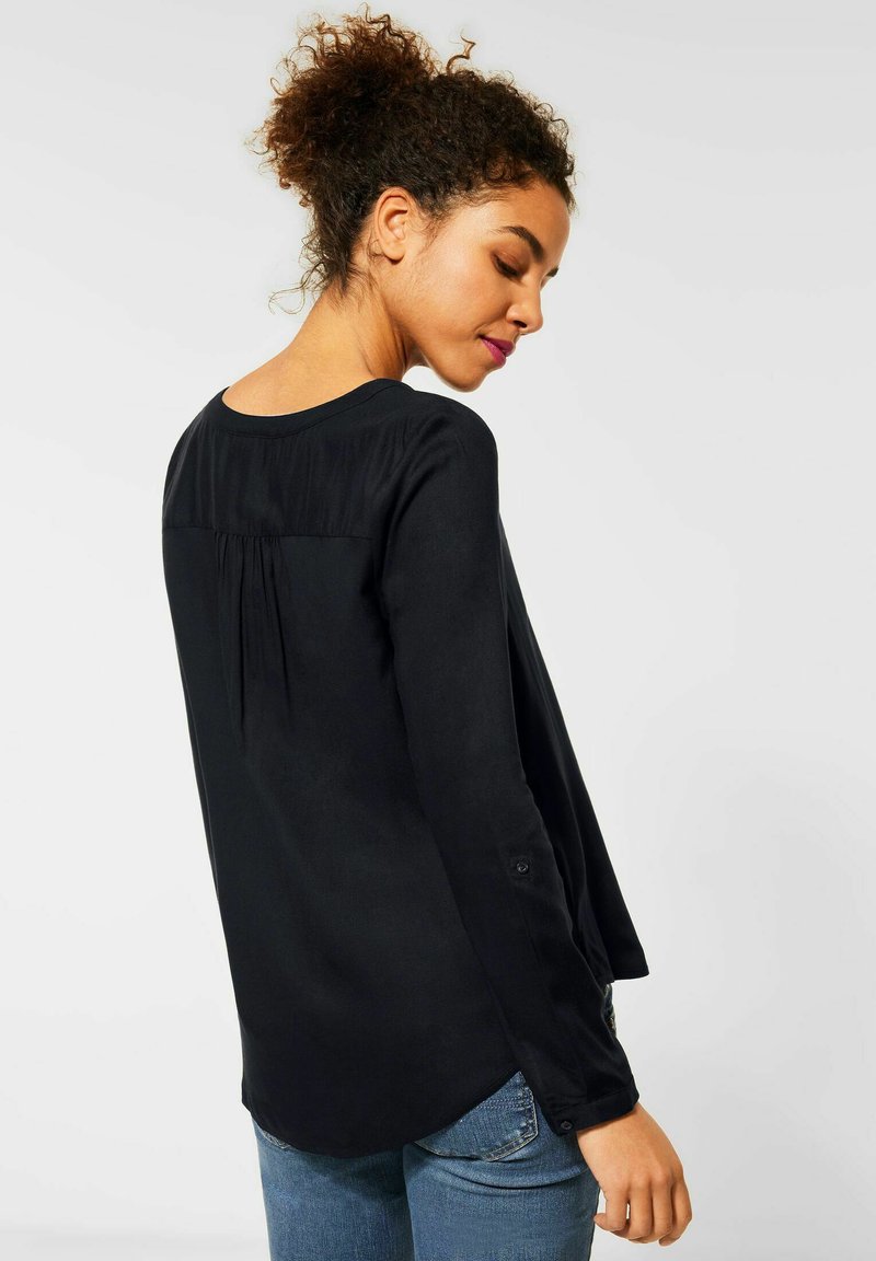 Damen Hemdblusen | Street One Bluse blau/dunkelblau - FJ50178 Damen Hemdblusen | Street One Bluse blau/dunkelblau - FJ50178