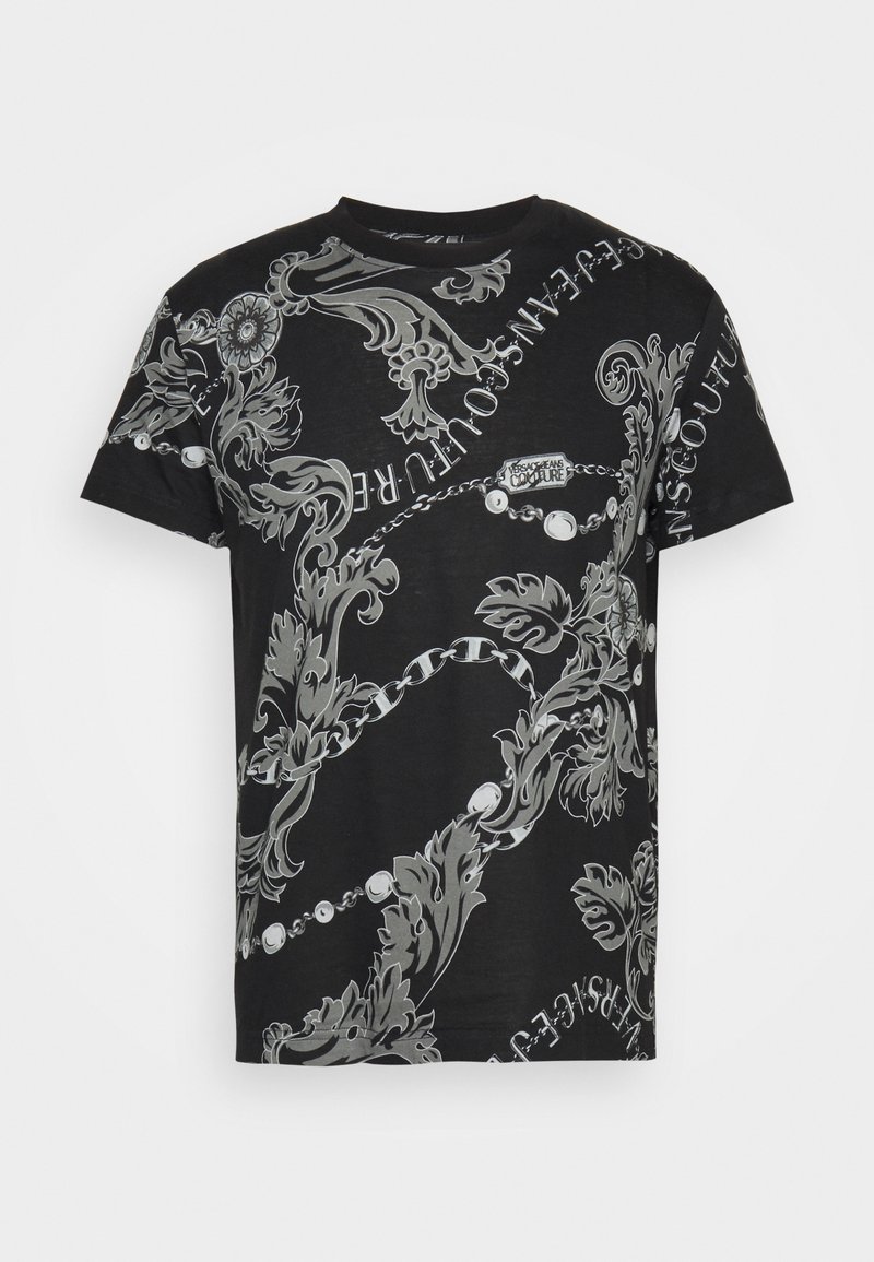 Versace Jeans Couture T-shirt print zwart Versace Jeans Couture T-shirt print zwart