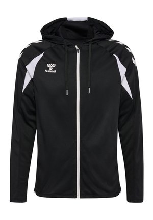 CORE 2.0 ZIP HOODIE - Sweatjakke - black white