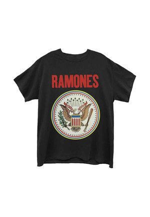 RAMONES FULL COLOUR SEAL - Print T-shirt - black