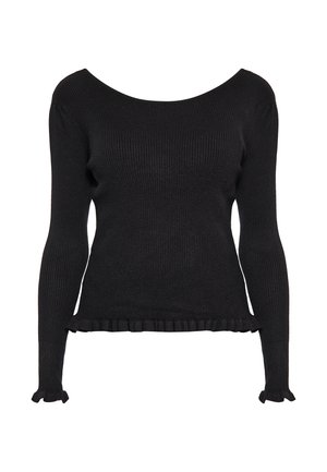 faina, Strickpullover - schwarz