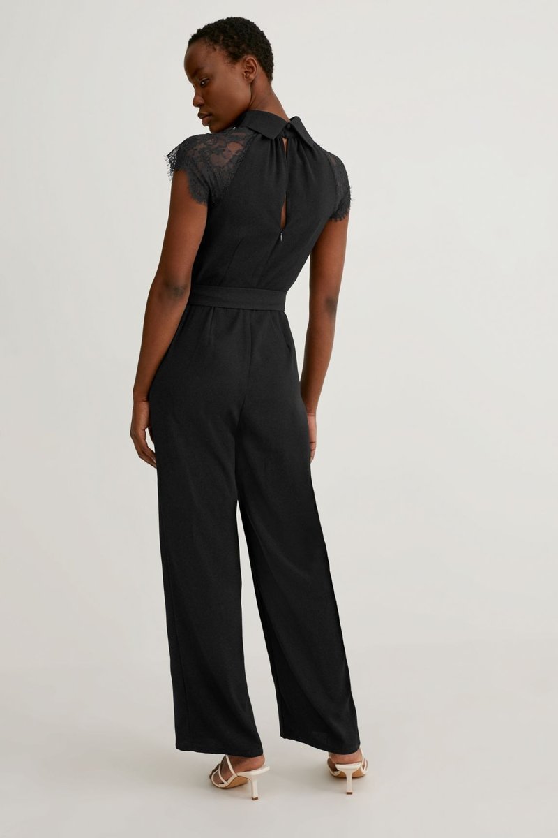 Damen Kleider | C&A ONE PIECE Jumpsuit dark blue/dunkelblau - OQ44330 Damen Kleider | C&A ONE PIECE Jumpsuit dark blue/dunkelblau - OQ44330