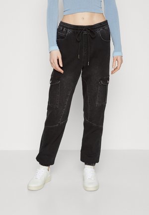 Jeans relaxed fit - black denim