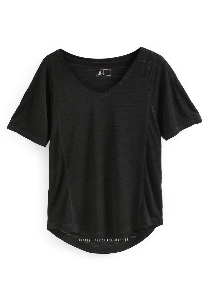 Next T-shirt basic zwart