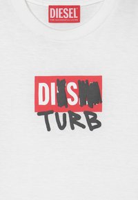 Diesel UNISEX - T-shirt med print - bianco