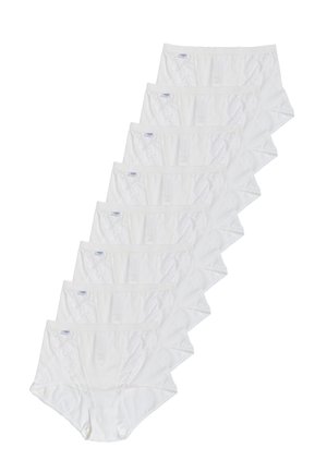 8 PACK - Slip - bianco