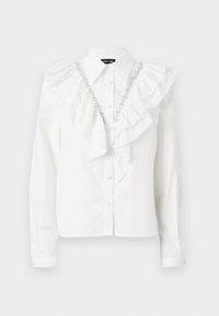 STARRY RUFFLE BLOUSE - Blusa - ivory