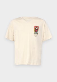 JORORACLE TEE CREW NECK - T-shirt imprimé - buttercream