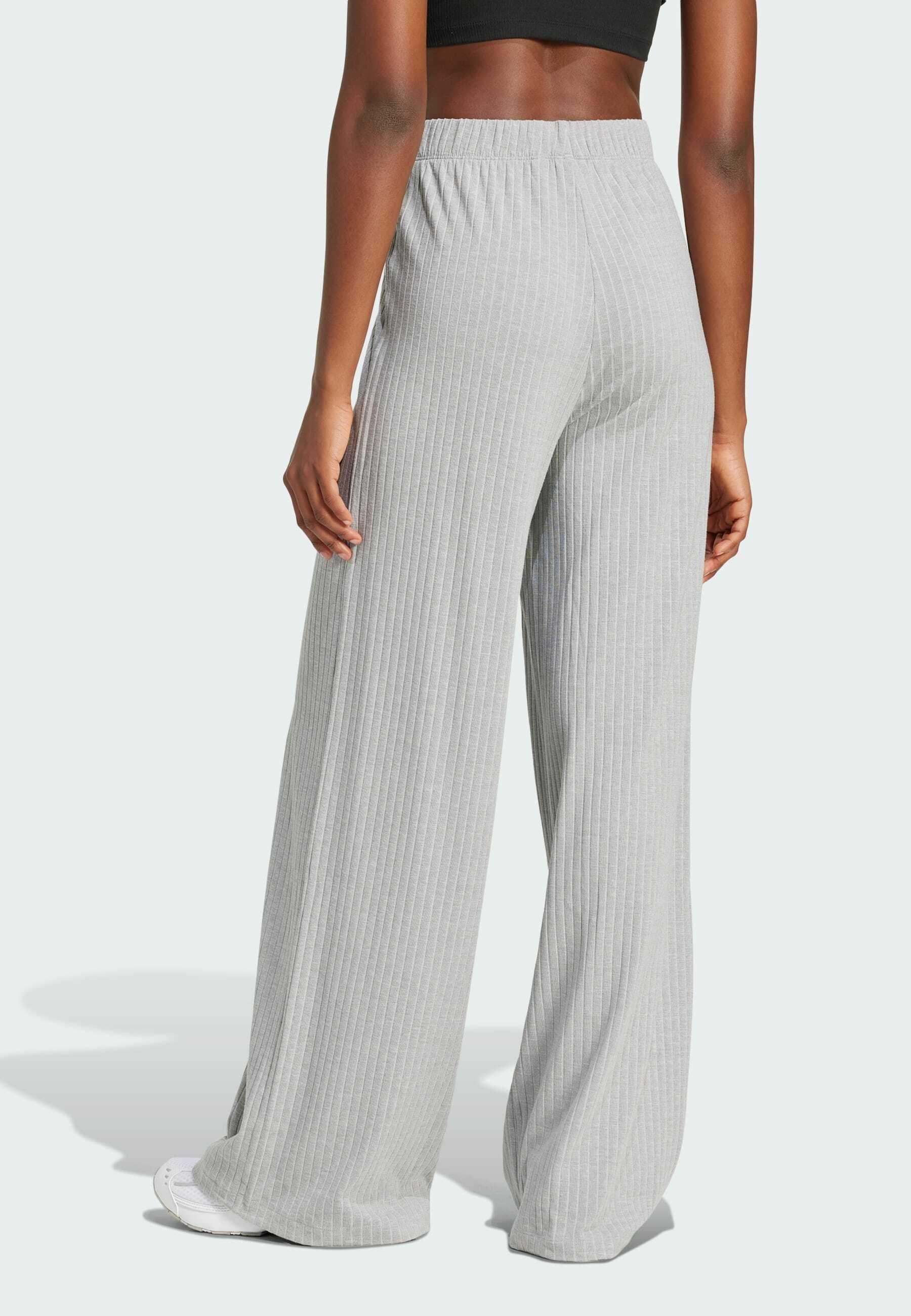 adidas☆ESSENTIALS WIDE RIBBED PANTS リブ パンツ 2色【UK発】 adidas Originals ESSENTIALS WIDE RIBBED PANTS - Trousers