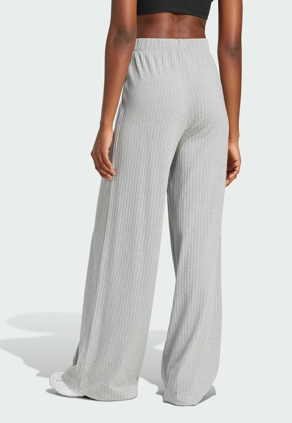 ESSENTIALS WIDE RIBBED PANTS - Trousers4