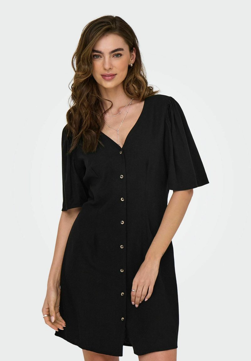 JDY SAY KURZES - Abito a camicia - black