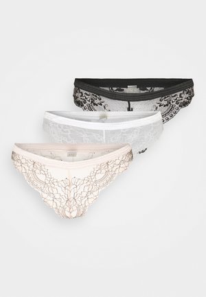 YVO HIGH LEG BRASILIAN 3 PACK - Braguitas - pink
