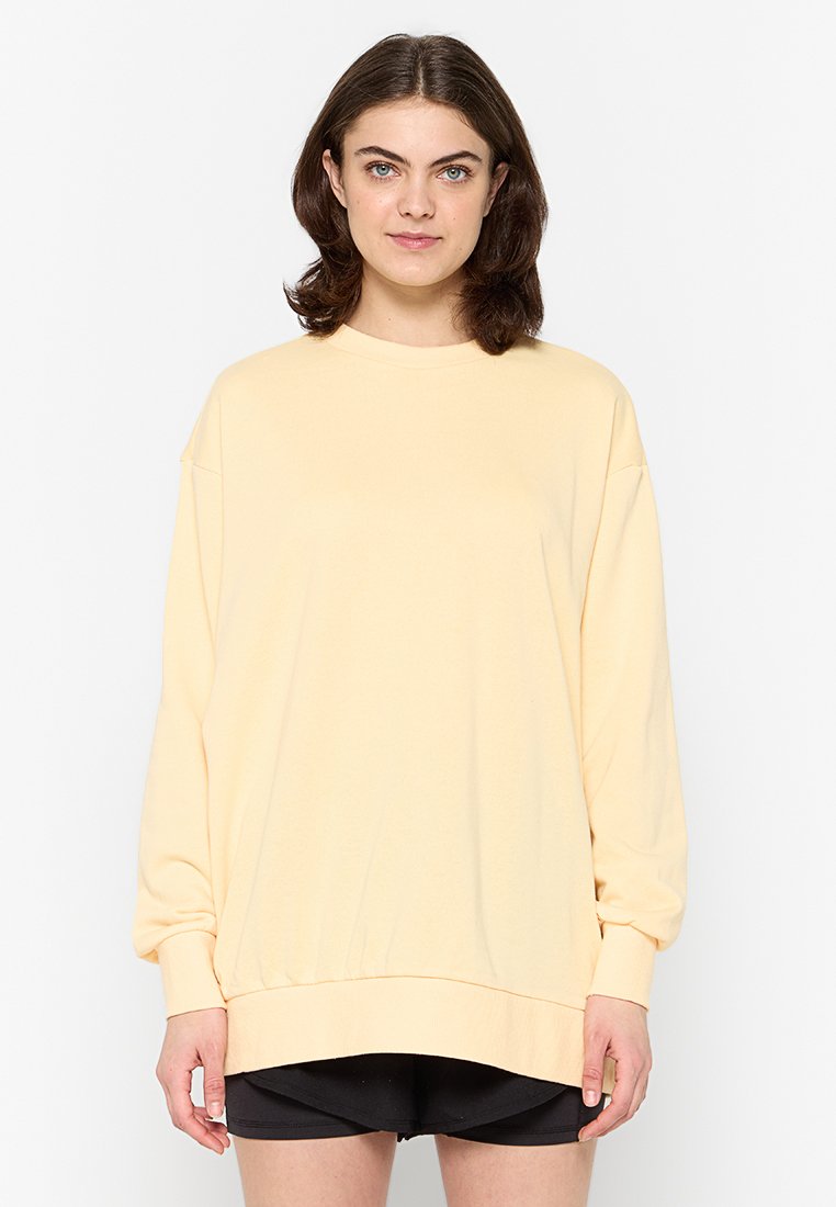 Only Play Sweater lichtgeel